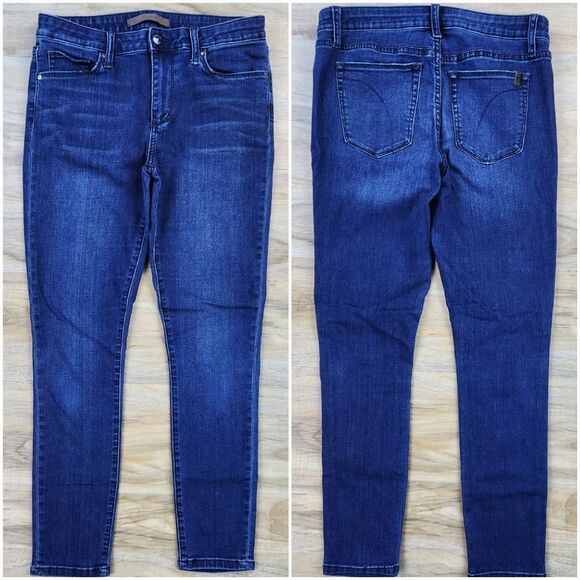 🔸️Joe's Jeans Blue Charlie's High Rise Ankle Skinny Jeans Size 8 - Picture 4 of 12